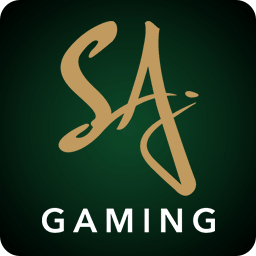 โลโก้ผู้ให้บริการเกมค่าย SAG ที่พบได้บนแพลตฟอร์มลักษณะ ufa11k